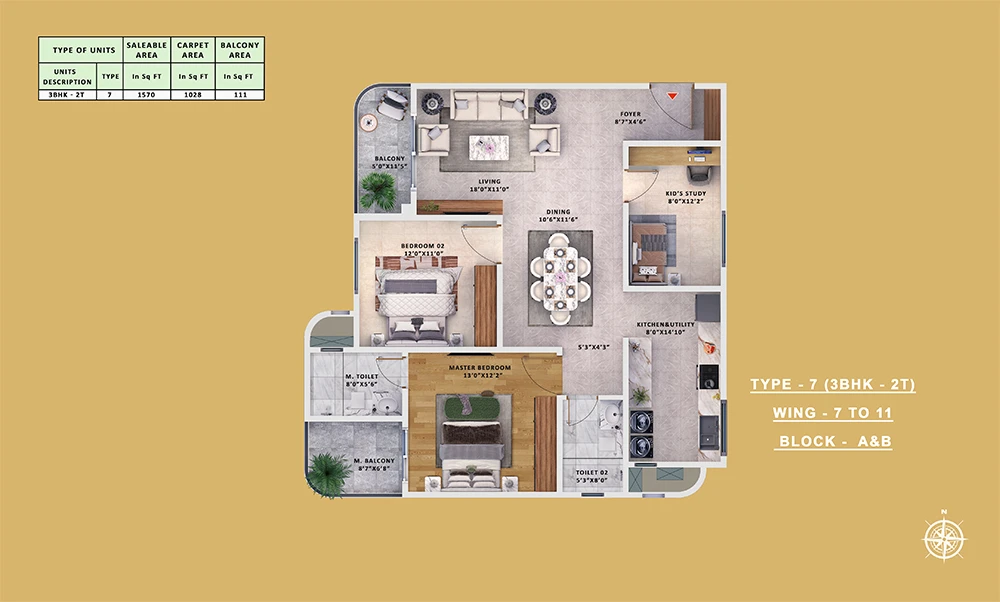 Type-7_3BHK-2T-Wing-7-to-11
