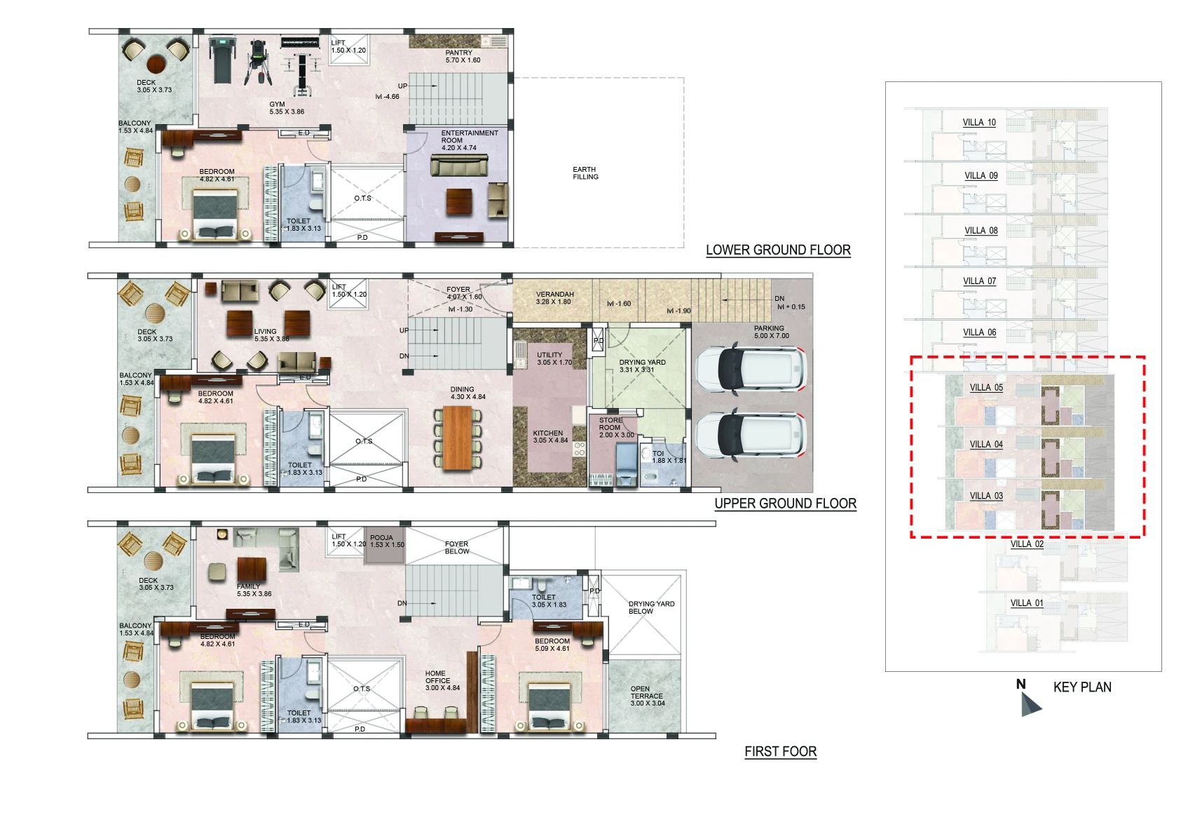 Villa-without-Pool-FLOOR-PLANS