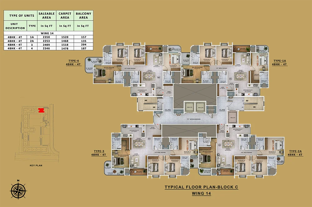 WING-14-XX-27-Cluster-Type-07B-TYPICAL-block-c