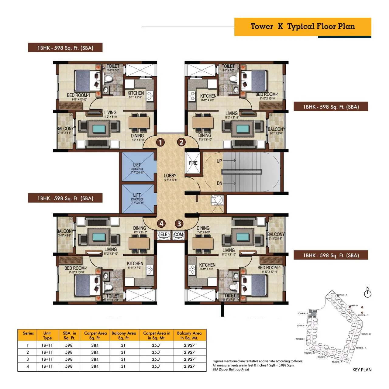TOWER-K-TYPICAL-FLOOR-PLAN